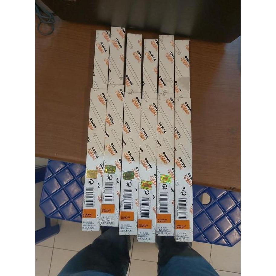 Mata gergaji besi bahco sandflex 14 inch 10 TPI Original sandflex