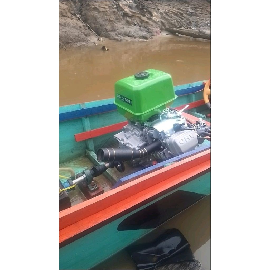knalpot racing perahu balap ketinting gx 390 - 900