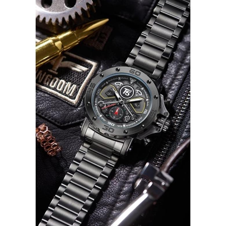 Jam pria T5 H 3954 G chronograph H3954 free tin box