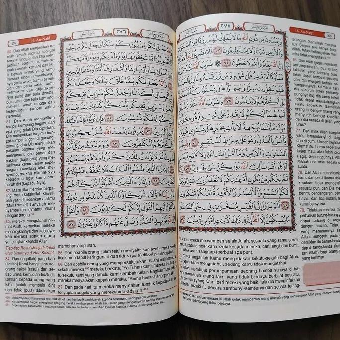 Promo [Uk A6 A5 A4] Al-Quran Utsmani Madinah Al-Kamil Alquran Mushaf Terjemahan Alkamil Cod