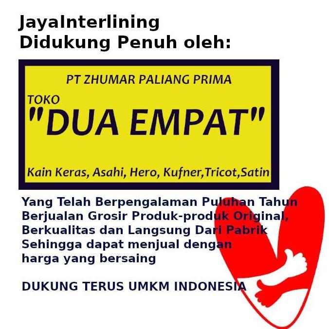 Sora- Kain Keras Interlining M 10 M10 Tangerine Staplek Stapleks Meteran