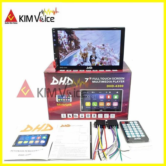 HEADUNIT DOUBLE DIN MP5 DHD-4300