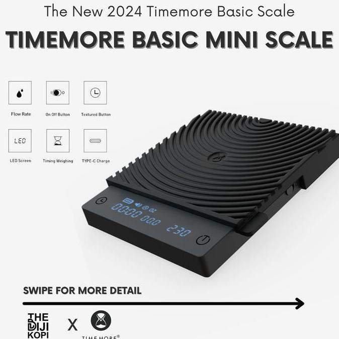 HARGA TERBAIK - Timemore Black Mirror Mini Digital Coffee Scale Timbangan Kopi Digital