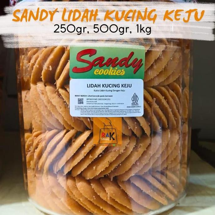 (WAJIB INSTAN) SANDY KUE KERING NASTAR | KASTANGEL | LIDAH KUCING SPESIAL KEMASAN MIKA 250 GRAM 500 