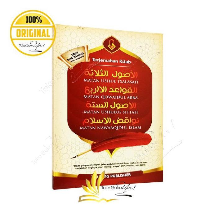 Promo Terjemahan Kitab Ushul Tsalatsah Qawaidul Arba Ushulus Sittah Dan Nawa Cod