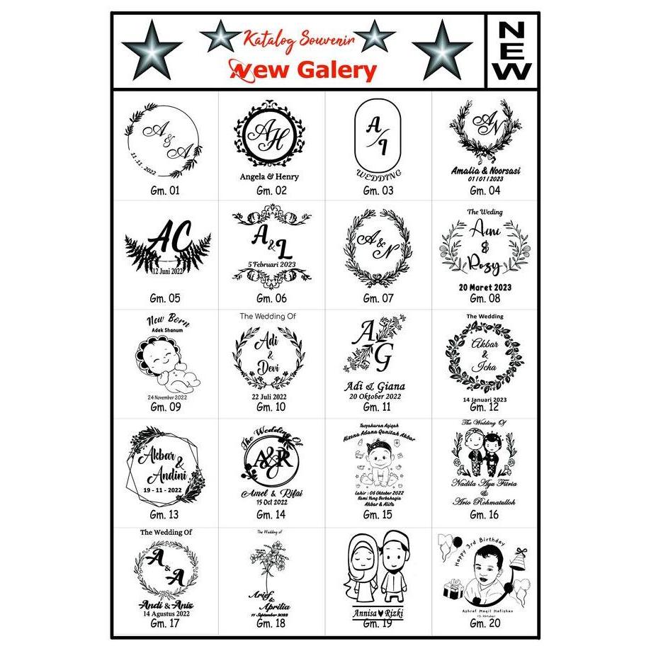 Ready souvenir gelas psp (Isi 50 pcs) Souenir pernikahan souvenir sablon souvenir  gelas