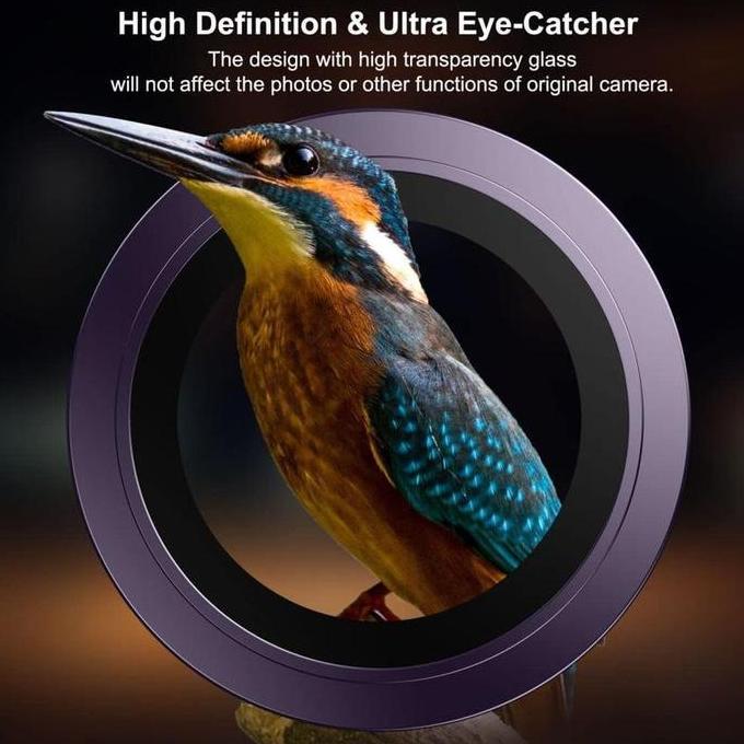 Titanium Mewah Pelindung Kamera Untuk Iphone 13 14 15 11 12 Pro Max 14 15 Plus 12 13 Mini Aksesori P