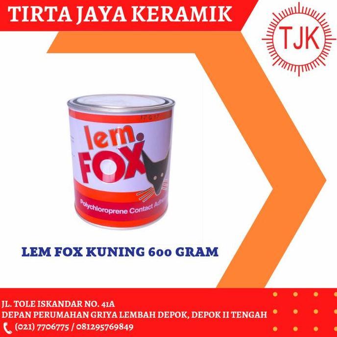 Ready LEM FOX KUNING 1/2 KG & 1 KG