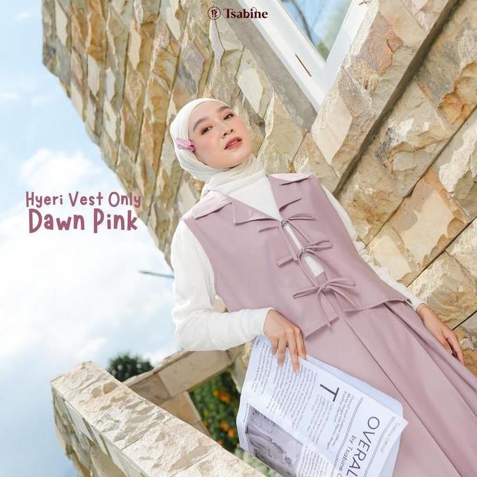 Tsabine - Hyeri Vest (Hanya Vest) Rompi Korean Style Coquette Polos Katun Wanita Remaja Baju Wanita 
