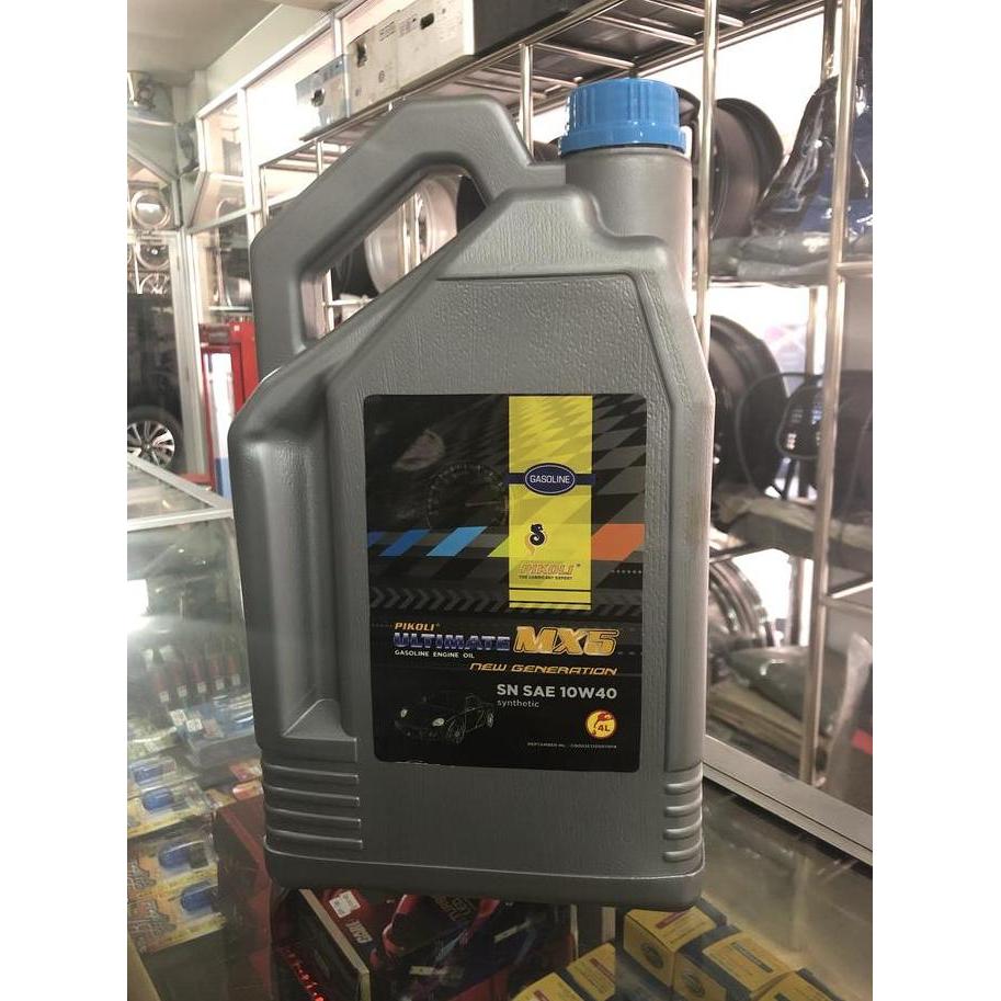 Pikoli Ultimate MX5 4 Liter merk PIKOLI API SN SAE 10W40 Synthetic Oil