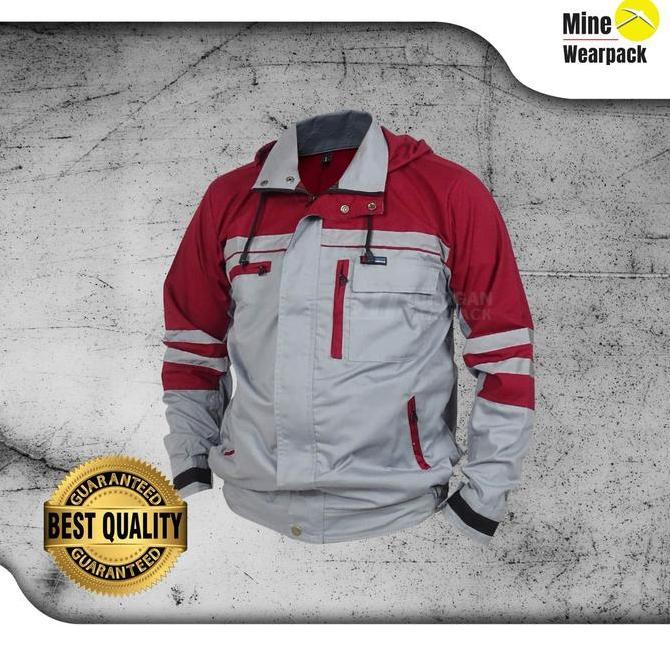 Safety Hoodie Scotlight Werpack Seragam Kerja Proyek Engineer Tambang
