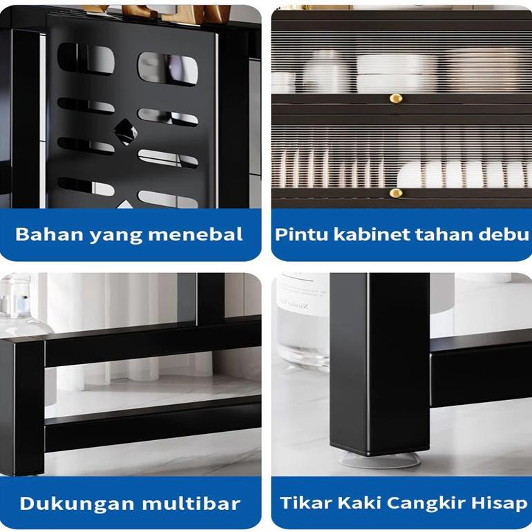 Rak Piring Wastafel Multifungsi 2 Susun Rak Wastafel Cuci Piring Rak Piring Stainless Steel