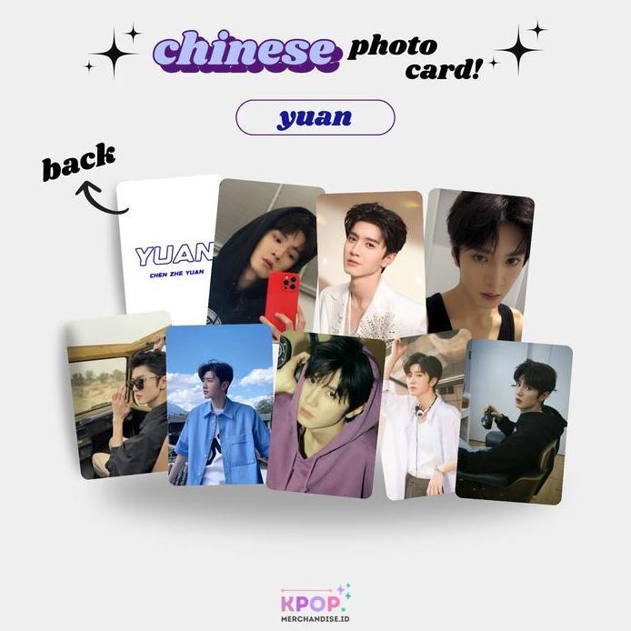 Ready PHOTOCARD CHEN ZHEYUAN CHEN ZHE YUAN PHOTOCARD ACTOR CHINESE AKTOR CHINA PHOTOCARD