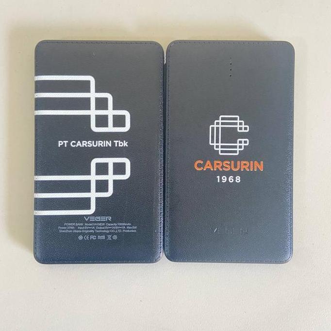 Ready Sakou Powerbank V41 Custom Print - Powerbank Veger Souvenir Gift Merchandise Portable