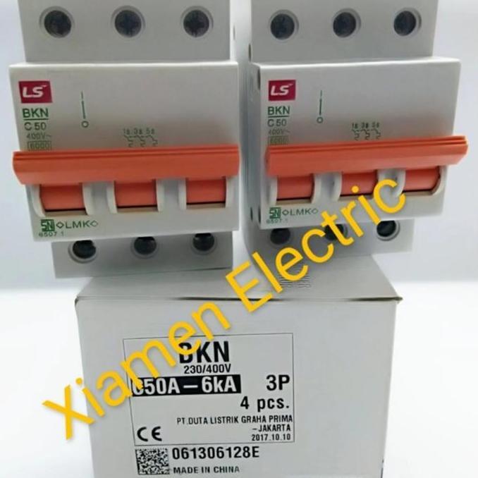 BKN MCB LS 3PHASE 3P 63A
