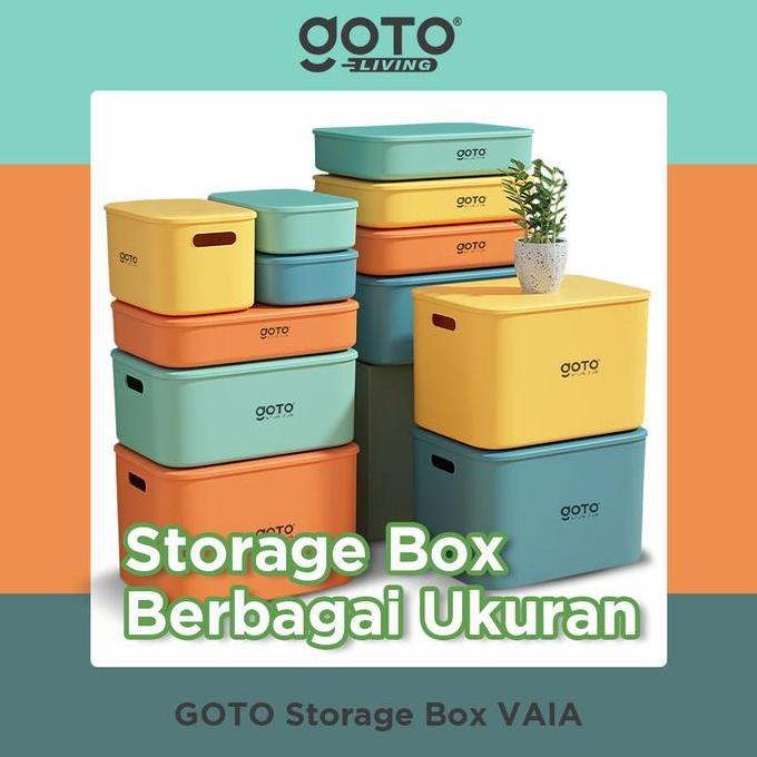 QURYGHANZ Goto Vaia Storage Organizer Box Container Keranjang Penyimpanan