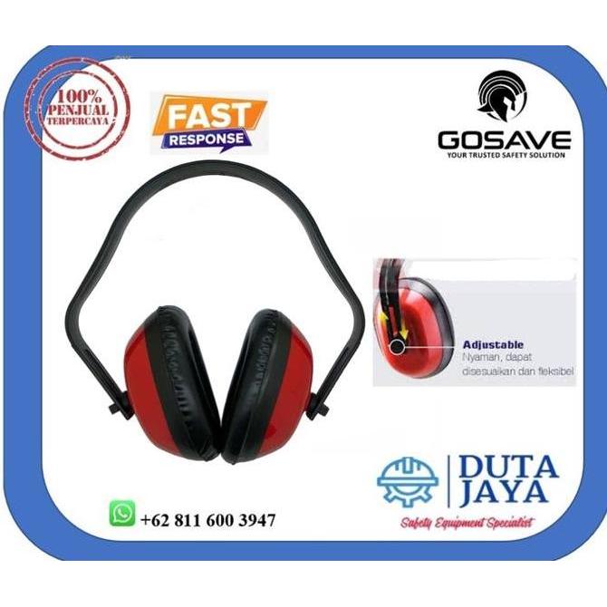 Earmuff GOSAVE ECO SERIES PREMIUM / Penutup Telinga Ear Muff Plastik
