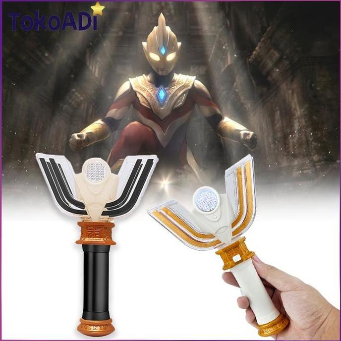 CENDASTRI Mainan Ultraman Tiga Spark Alat Perubahan Ultraman Tiga Japan Sound Recast