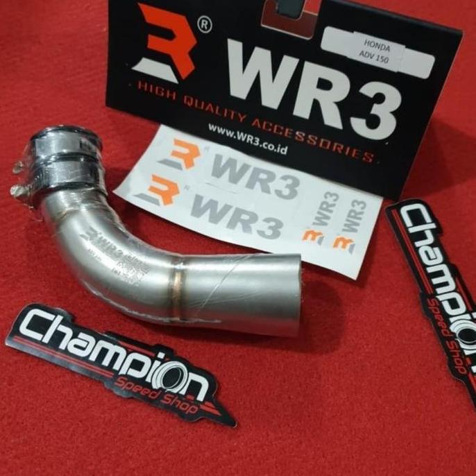 Air Intake Pipa Filter Udara Velocity WR3 Honda PCX 150 Lokal