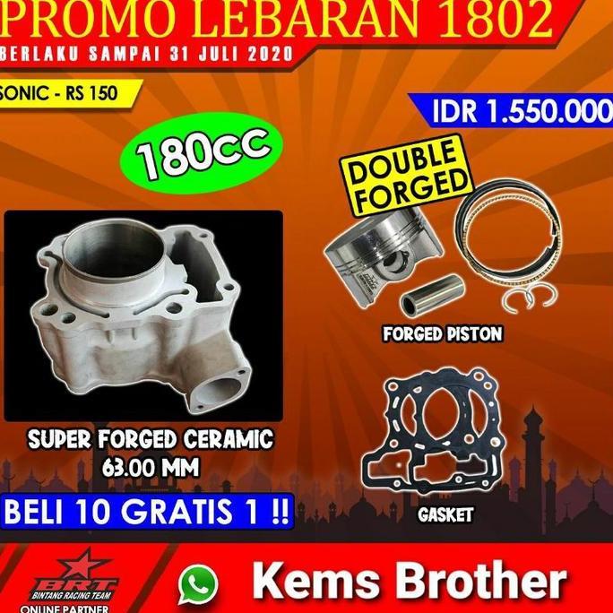 MARTEKNO BLOK BRT SONIC BORE UP 63MM ORIGINAL BRT