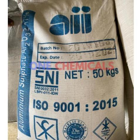 Tawas Bubuk / Tawas Powder/ Alumunium Sulfat / 1 ZAK (50 KG)