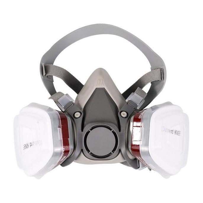 Masker Gas Fpiece Respirator Half Gas Mask 6200