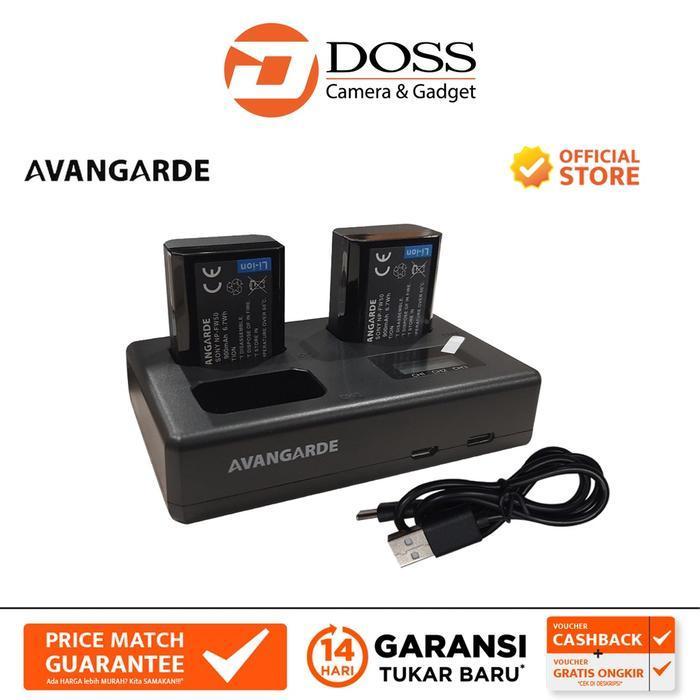Avangarde Charger Kit Sony Fw-50 Battery & Dl-Fw-50 / Avangarde Fw50 New
