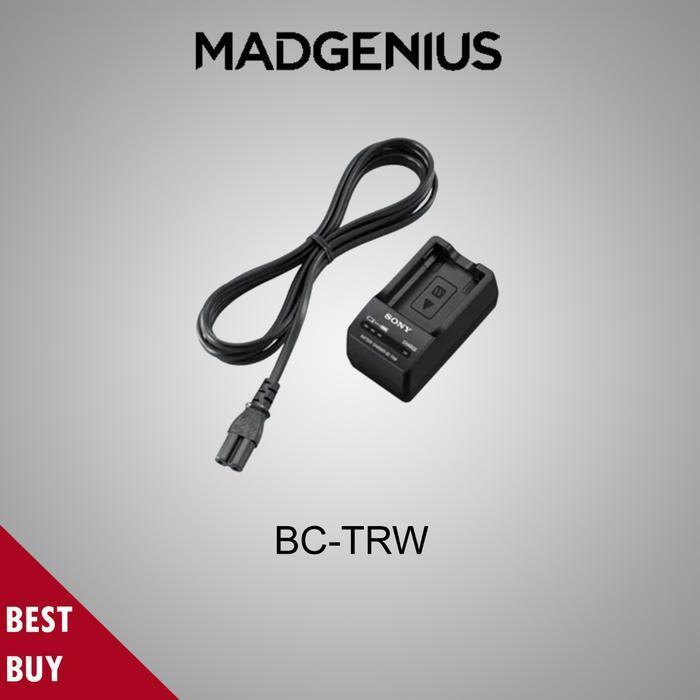Sony Charger Baterai Bc-Trw / Baterai Charger Mirroless Sony Original New