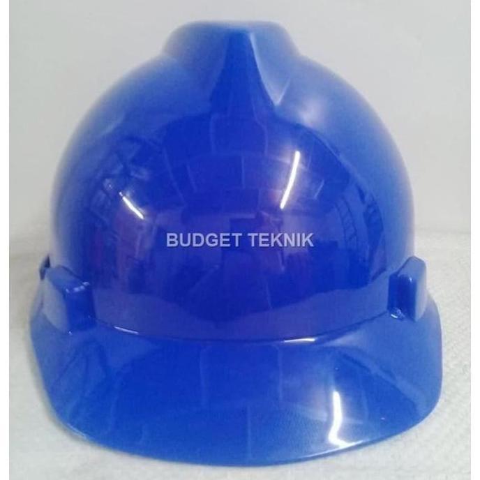 Helm Safety / Proyek MSA (Lokal) Biru + Fastrack Putar + Tali Dagu