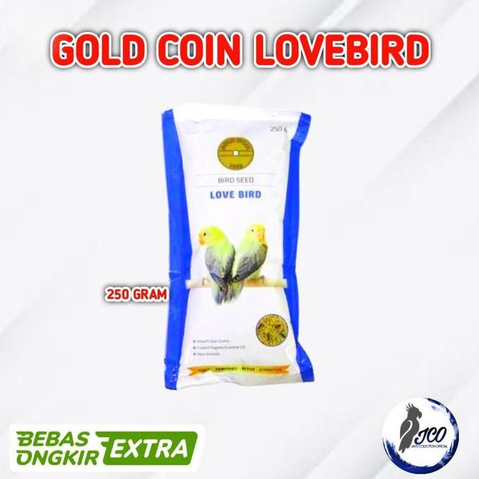 GOLD COIN LOVEBIRD PAKAN BURUNG LOVEBIRD GOLD COIN murah