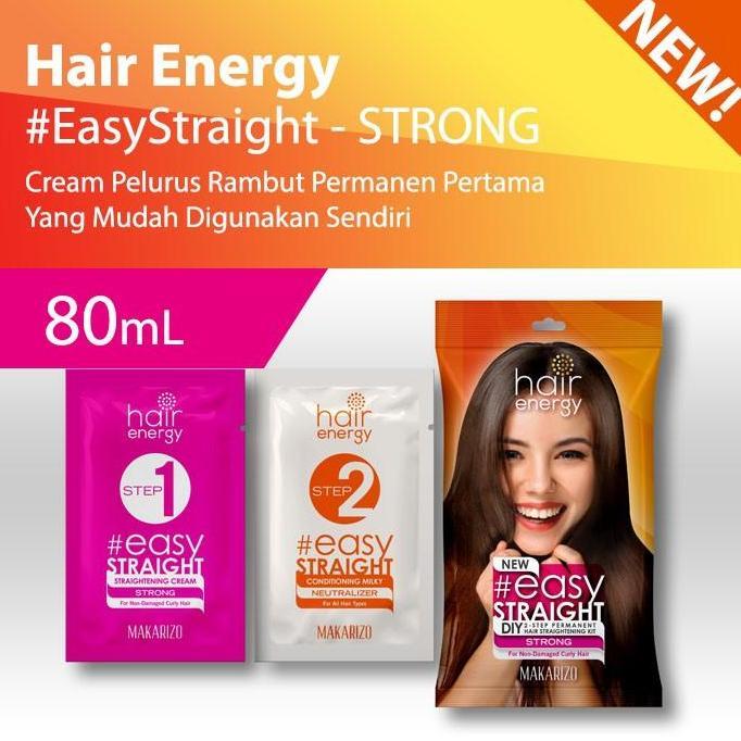 Makarizo Pelurus Rambut Strong | Pelurus Rambut Permanen Obat Pelurus Rambut Strong