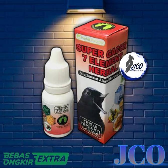 SUPER GACOR VITAMIN JAMU HERBAL ALAMI BURUNG MURAI KACER murah