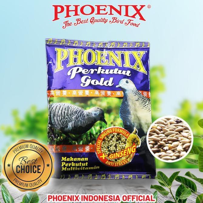 Pakan Perkutut Gold Phoenix GINGSENG MILLET KETAN HITAM JEWAWUT murah