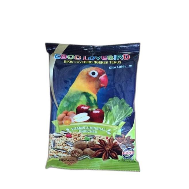 EBOD LOVEBIRD PAKAN BURUNG LOVEBIRD EBOD LOVEBIRD KEMASAN PLASTIK murah