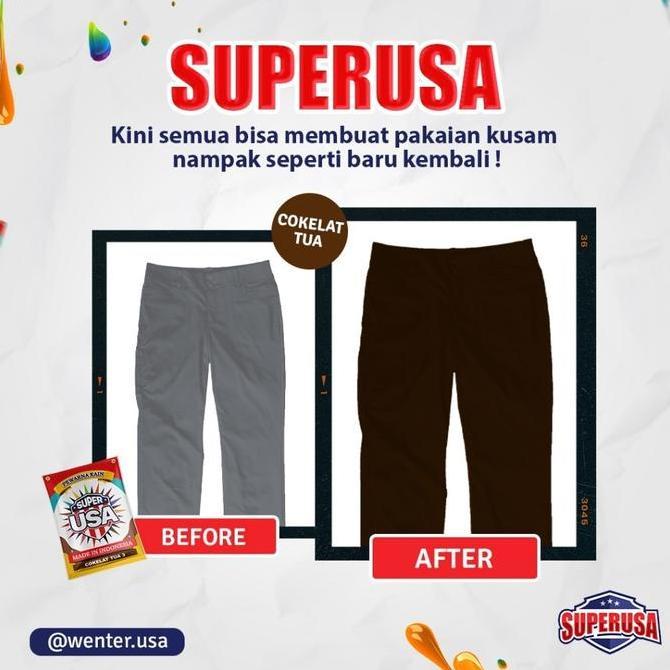 Wenter SUPER Pekat - Pewarna Tekstil - Wenter USA Pewarna Kain