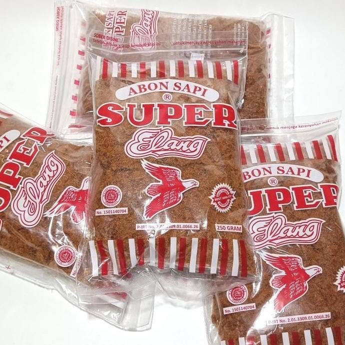 Abon Sapi Cap Elang Asli Boyolali 250 gram Abon Sapi Super Cap Elang JS