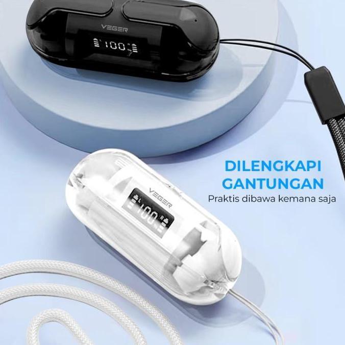 VEGER VT-100 TWS True Wireless Earphone Stereo Headset bluetooth
