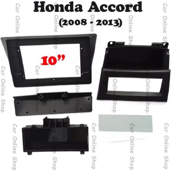 Frame Head Unit Android 10 Inch Honda Accord 8 2008 - 2013 Headunit 10" 2009 2010 2011 2012 Mobil HU