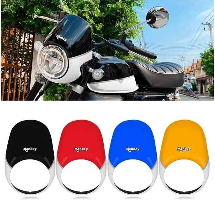 Windshield Honda Monkey Z125 Kedok Fairing Depan Cafe Racer Monkey 125 Terbaik