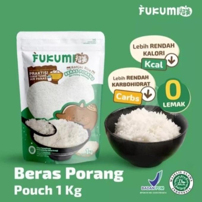 FUKUMI BERAS PORANG 1 KG