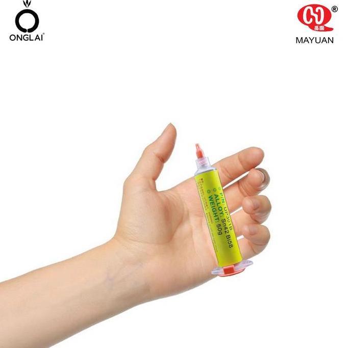 Promo Timah Cair Mayuan Super Low Temperatur Model Suntik Timah Pasta Original Cod