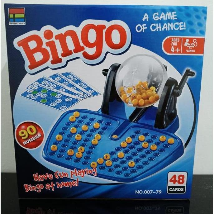 Bingo Cage Big Size Mainan Roller Bola Undian Mainan Board Game Anak Mainan Edukasi Hadiah Kado Perm