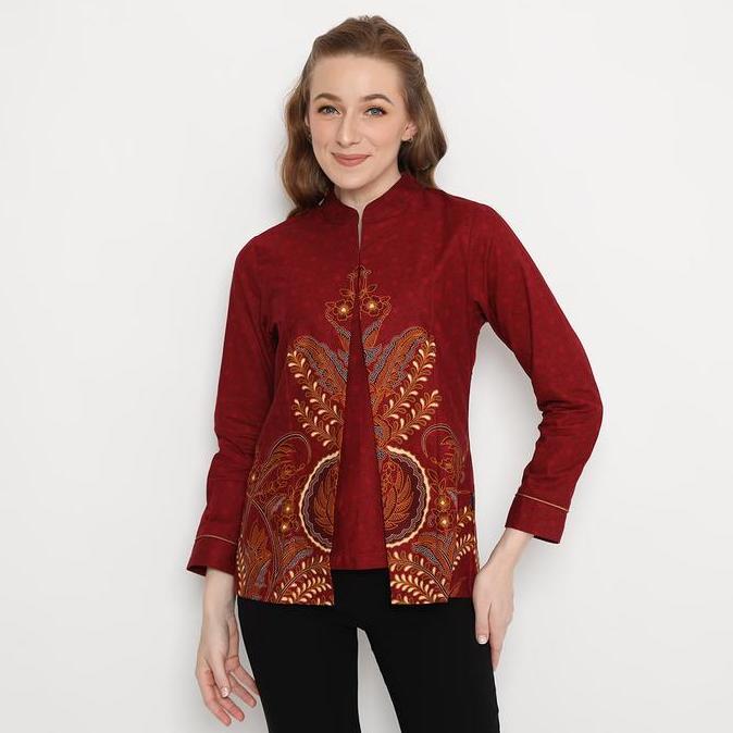 Hadinata Batik Wanita Blouse Laila Lateef
