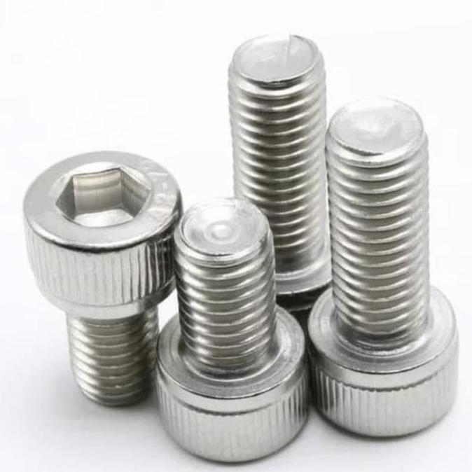 Baut L stainless M6 x 100mm