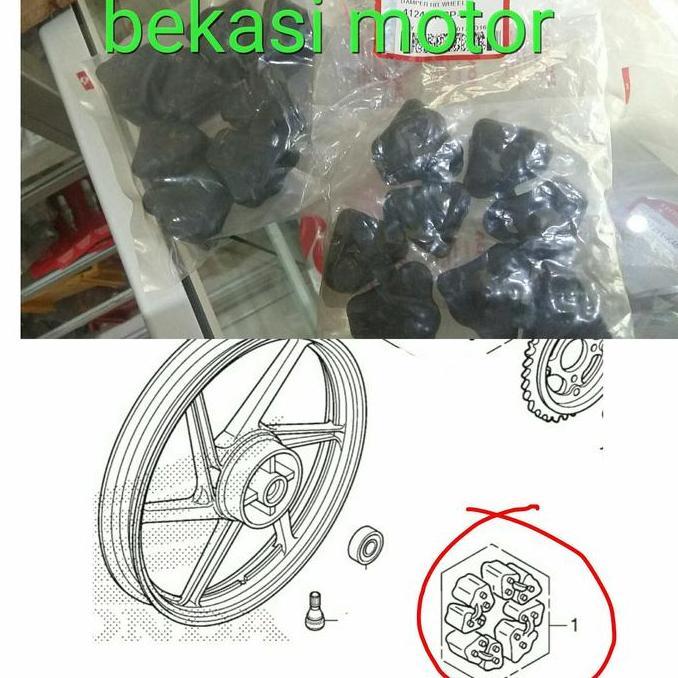 41241-Ksp Karet Tromol Honda New Megapro Verza Cb 150R Old Cbr 150 Old Original
