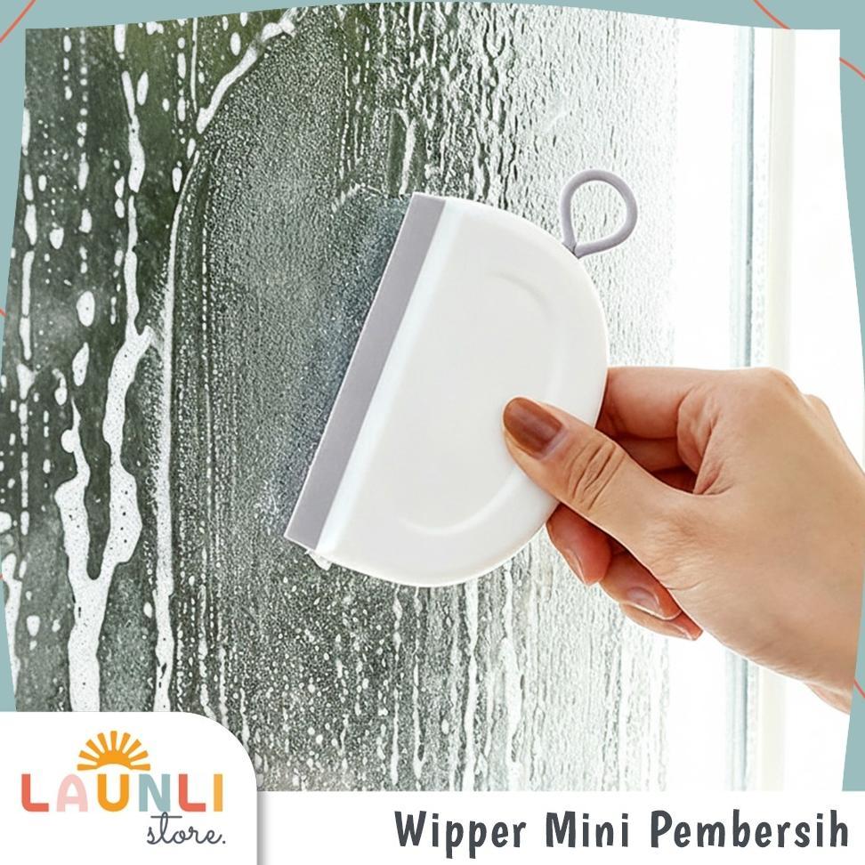 NEW Wiper Mini Portable Pembersih Permukaan Meja Kaca Wastafel Kamar Mandi