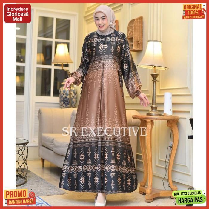 New Gamis Silk Premium/Gamis Terbaru/Gamis Busui Frenli/Warna Terlaris Mauve Gray Mocca Olive Army/G