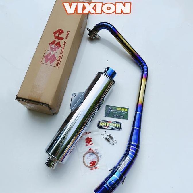 Promo Knalpot Satria Fu 150 Ckd /Ori Lokal Pnp Di Yamaha Vixion ( Kecuali Vixion R)