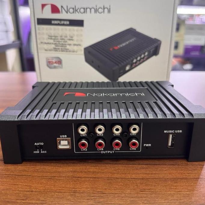 Grosir Digital Signal Nakamichi Nds 4.80I 8 Channel Dsp + 4 Channel Amplifier / Dsp Nakamichi
