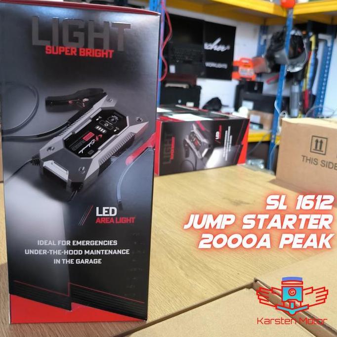 Grosir Jumper Aki 12V 2000A Peak Power Bank Aki 12V (Jumper Aki Mesin Cc Besar Hingga Mesin Diesel, 